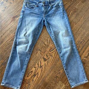 American Eagle Outfitters Light Blue Straight Leg Jeans